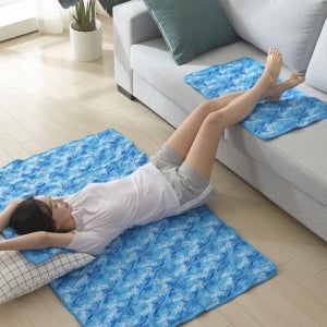 냉 장판 얼음 매트 통풍 쿨 매트 냉감 냉방 패드