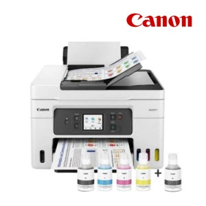캐논 GX4091 맥시파이 무한 팩스 복합기 잉크 4종세트 + 흑백잉크1