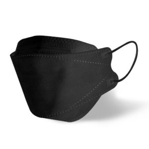 해나온 KF94마스크 3D입체형 미세먼지 황사방역용 100%국산 L(대형), 블랙, 1개