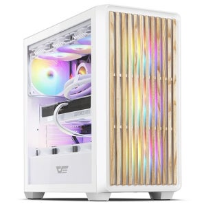 darkFlash DW500 우드 MESH RGB (화이트)