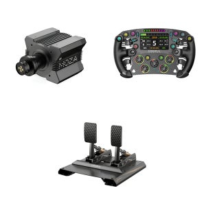 MOZA R12 베이스 FSR2 휠 CRP2 2페달 SET