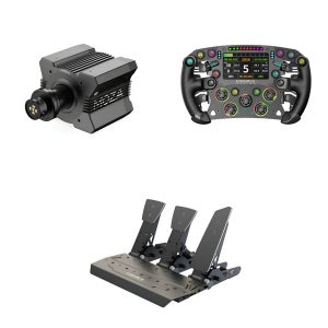 MOZA R12 베이스 FSR2 휠 SR-P 3페달 SET