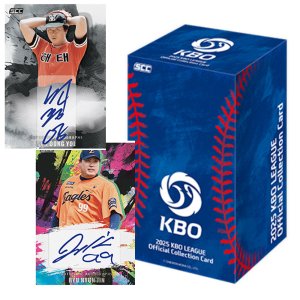 KBO카드 2025 SCC 오피셜 컬렉션 1박스 30팩 세븐일레븐 편의점 김도영 류현진