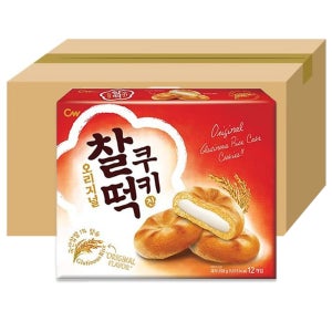 청우 오리지널 찰떡 쿠키 258gx10개(1박스)