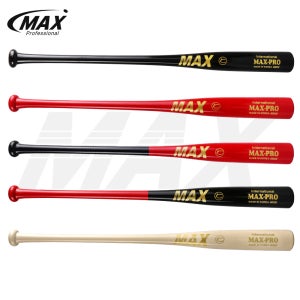 맥스 MAX 나무 배트 우드배트 야구방망이 시합용 S2006