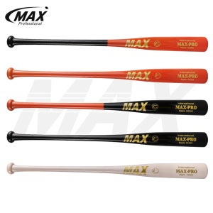 맥스 MAX 나무 배트 우드배트 야구방망이 시합용 S5006