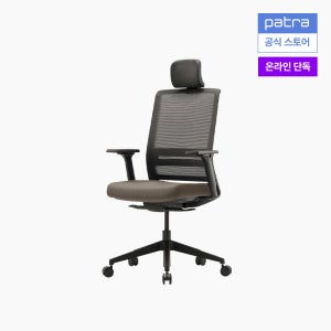 파트라 오크노 컴퓨터 책상 의자 SOKN11PABS BK 베이지