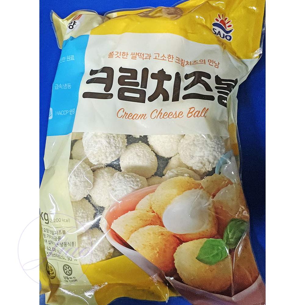 JU 크림치즈볼 1K 치즈안주