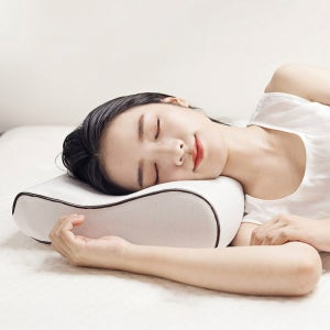 1+1 경추 메모리폼 베개 깊은잠 옆으로자는 낮은 비개 목디스크 거북목 아이 유아 성인