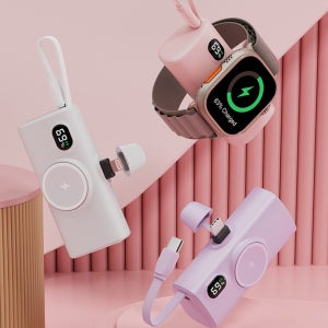 머레이 3IN1 도킹형 보조배터리 5000mAh 갤럭시워치 애플워치 멀티