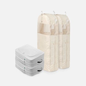 브랜든 아우터 압축 파우치 세트 XL 2개+ 아우터 L 2개