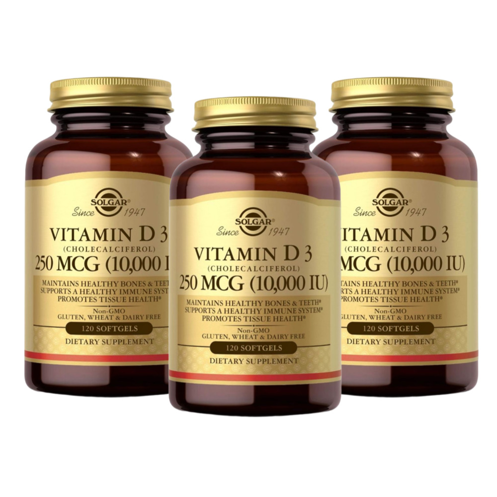 솔가 비타민D 10000IU 120정, 3개