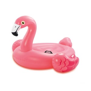 홍학튜브 어린이 플라밍고 손잡이 물놀이 튜브