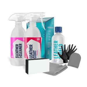 기온쿼츠 대형차 가죽 코팅 관리 마일드 풀세트1 자동차 실내코팅제 클리너 레더쉴드 코트