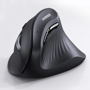버티컬마우스 블루투스 무선 2.4G 4000 DPI 저소음 에고노믹 유그린 UGREEN