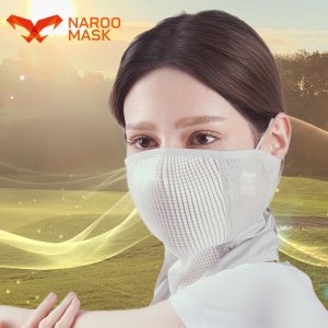 나루마스크 N2+ / 자외선 차단, 편한호흡 자전거 골프 테니스 러닝 스포츠마스크
