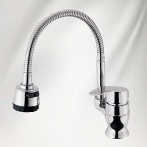 싱크대 주방 코브라 목 원홀 수전 부엌수전 셀프교체 DRM-106