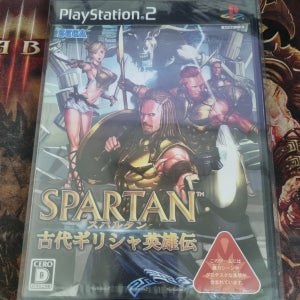 새제품 PS2 스파르탄 고대 그리스 영웅전(신품 밀봉)