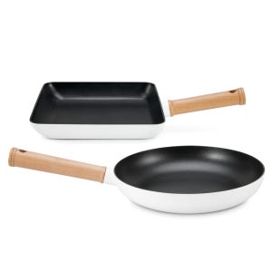 데이세븐 인덕션 도가 IH 프라이팬 그릴팬2종 A세트