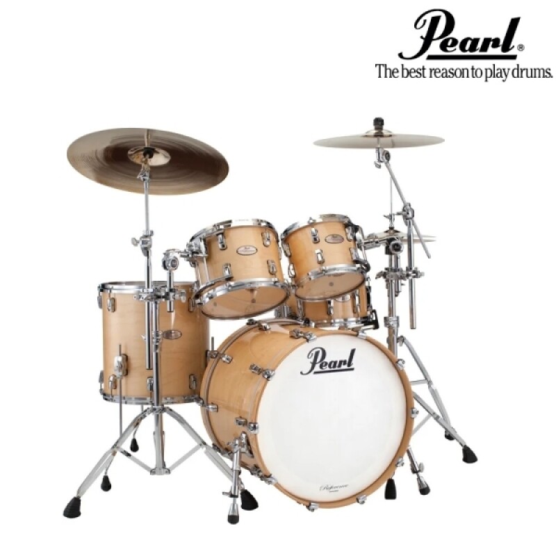 Pearl Reference Set 드럼 4기통 쉘팩 (피니쉬:Natural Maple)