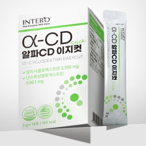 인테로 알파CD 이지컷 사과맛 분말 알파시클로덱스트린 1개 (14포)