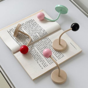 우드볼 현관문 자석걸이 무타공걸이 마그넷후크 빈티지 코트랙