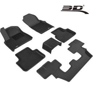 아우디 Q7 3D 카구 TPE 카매트 - 2세대 4M 초기형 7인승, 1열+2열+3열
