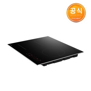 쿠첸 3구 IH FLEX 인덕션 전기레인지 블랙 3400W