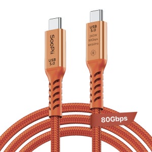 N배송 240W 80G 16K 썬더볼트5호환 USB4 2.0 C타입 초고속 케이블 S72