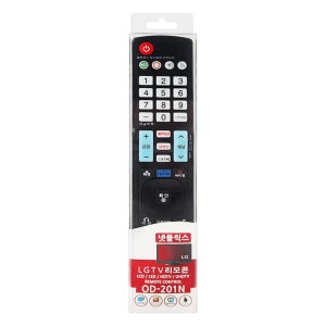 LG TV리모컨 넷플릭스 리모컨 OD-201N 엘지 통합만능리모컨