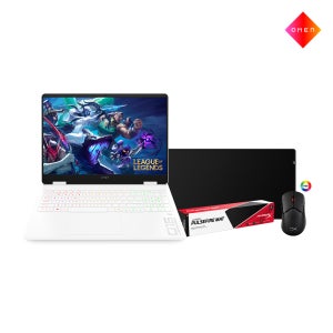 오멘 16 U7 RTX 5060 32GB 1TB WQXGA am0232TX 게이밍 노트북 + 무선 마우스 + 마우스 패드