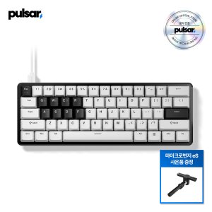 [공식인증점][번지증정] 펄사 PCMK 3 HE 60 마그네틱 키보드 화이트색상