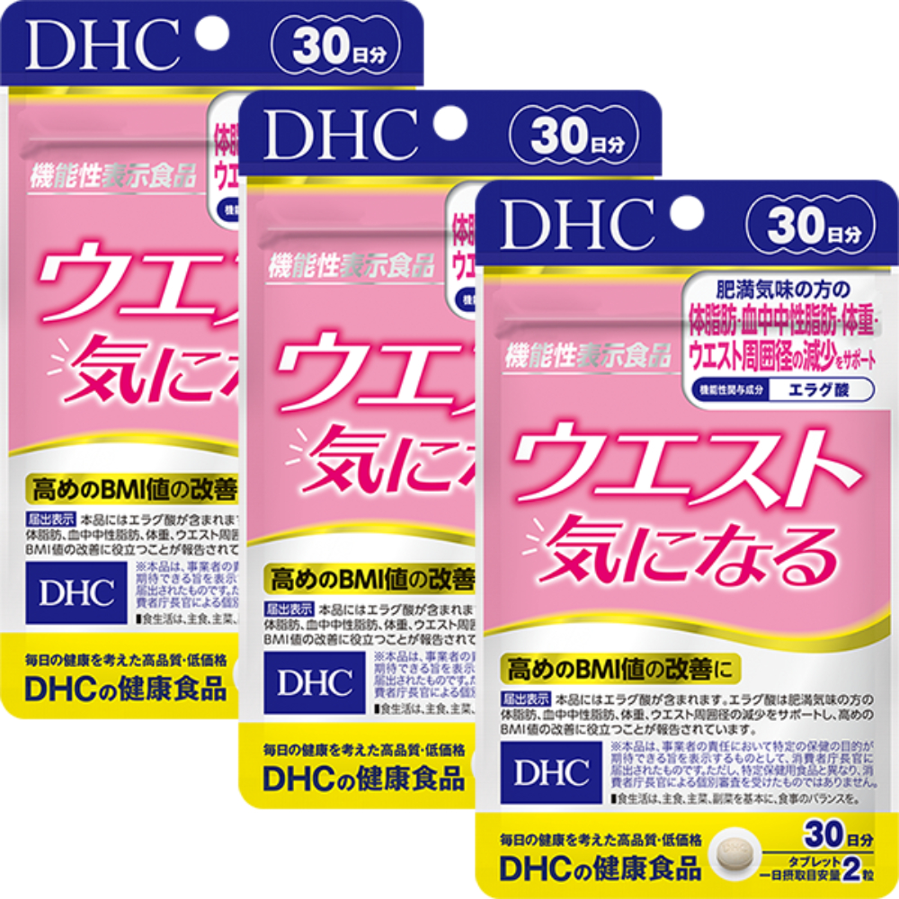 <b>DHC</b> 신경쓰이는 허리살 30일분 60정 3세트