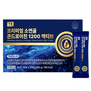 YB 와이비 프리미엄 소연골 콘드로이친 1200 액티브 리포좀 스틱형 액상형 겔타입, 3개월분