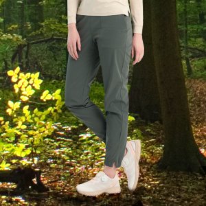 콜핑 여성 하이쿨 밴딩 스판 여름 카고 조거팬츠