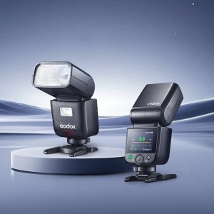 고독스 V480 카메라 플래시 스피드라이트