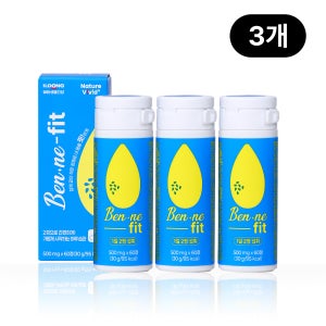 [일동생활건강/ 네이처비비드] 베네핏 3SET 3개월분/ 가볍게 시작하는 하루 습관 라인관리