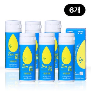 [일동생활건강/ 네이처비비드] 베네핏 6SET 6개월분/ 가볍게 시작하는 하루 습관 라인관리