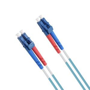 국산 10G 광점퍼코드 LC-LC 2코어 OM3 멀티모드 OM3LLM 20m, 1개