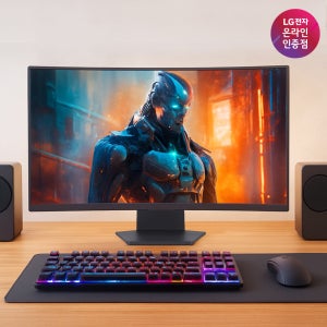 최.종29.만 LG 32GS60QC 80cm(32인치) 울트라기어QHD 커브드 게이밍모니터