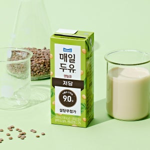 [새벽배송] 매일두유 렌틸콩 저당두유 190ml 24팩