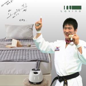 [3년AS보증] 라비노 세탁가능 온수매트 침대용 1인용 캠핑 퀸, 150x200cm