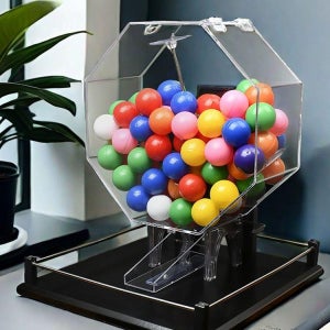 경품 뽑기 로또추첨 캡슐 자동 게임기 기계 큰 무작위 수동