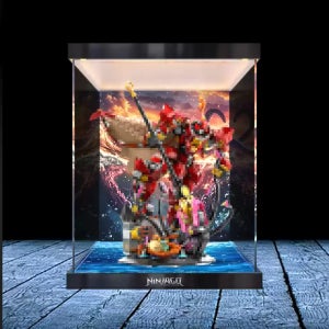 레고 파이어 나이트 로봇 71846 아크릴 디스플레이 케이스 장식장