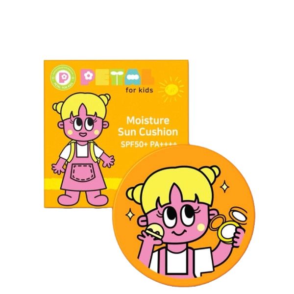 패탈<b>포키즈</b> 세이프 베이비 모이스처 유아 어린이 키즈 선쿠션 SPF50+ PA++++