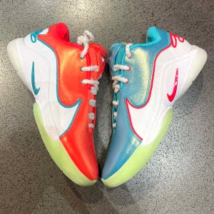 [260 사이즈] 나이키 남성 농구화 르브론 22 크리스마스 라임라이트 솔라레드