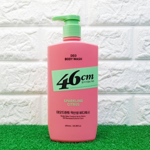 온더바디 46CM 체취케어 데오드란트 바디워시 스파클링 시트러스 600ml /미세스크럽