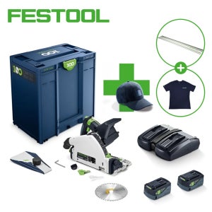 페스툴 플런지쏘 100주년 TSC55 무선 원형톱 특판