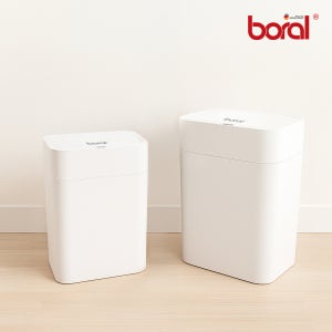 보랄 스마트 센서 휴지통 12L 16L 자동 모션 밀폐 쓰레기통 BR-L200B BR-L600B
