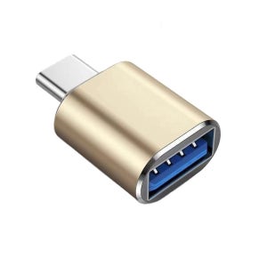 USB3.0A to C타입 변환잭 OTG젠더 ACG03 골드 노트북 스마트폰 고속충전젠더